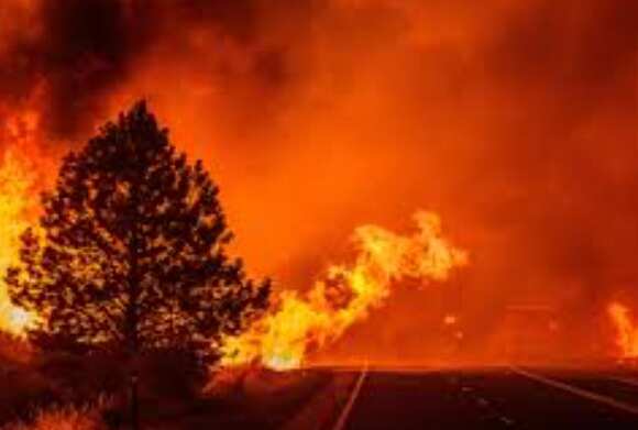 அமெரிக்காவில் அடுத்த அதிர்ச்சி... 30,000 பேர் வெளியேற்றம்... காட்டுத்தீ நகருக்குள் பரவியதால் பதற்றம்!