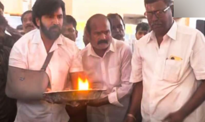 இனி என் படங்களிலும் எல்லாருக்கும் ஒரே வகையான உணவு... நடிகர் அருண்விஜய் கேப்டன் சமாதியில் சூளுரை... !