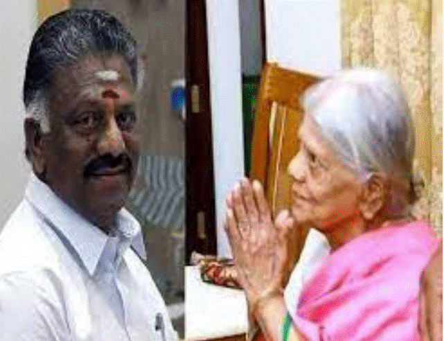 ஓபிஎஸ் தாயார் காலமானார்!! முதல்வர் ஸ்டாலின் இரங்கல்!!