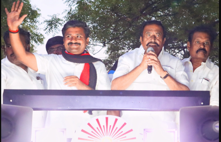 கே.என்.நேரு மகனுக்காக சூறாவளி பிரச்சாரம்... தெறிக்கவிடும் தொண்டர்கள்!