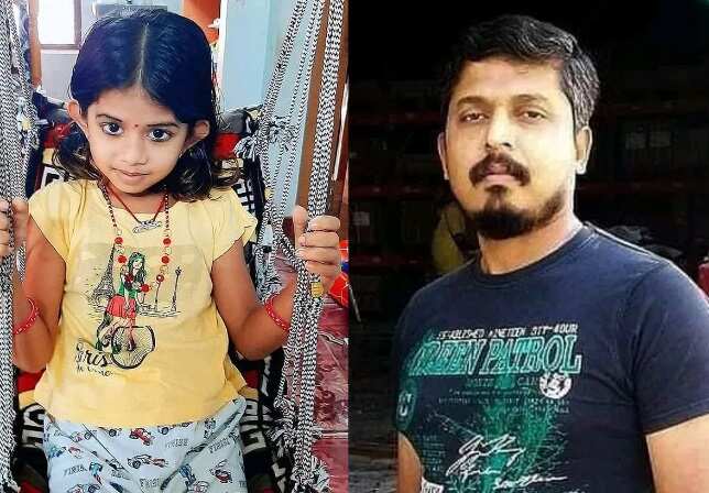 பகீர்... 6 வயது மகளை வெட்டிக் கொலை... தந்தை வெறிச்செயல்!