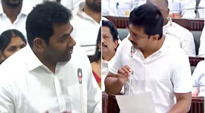 “உதயநிதியே அரசு பங்களாவில் தான் வசித்து வருகிறார்” - அமைச்சர் ஆதவ் அர்ஜுனா பதில்!