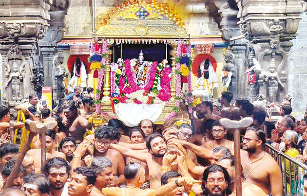 திருச்செந்தூர் கந்தசஷ்டி திருவிழா... தங்க சப்பரத்தில் சுவாமி ஜெயந்திநாதர் வீதி உலா!!