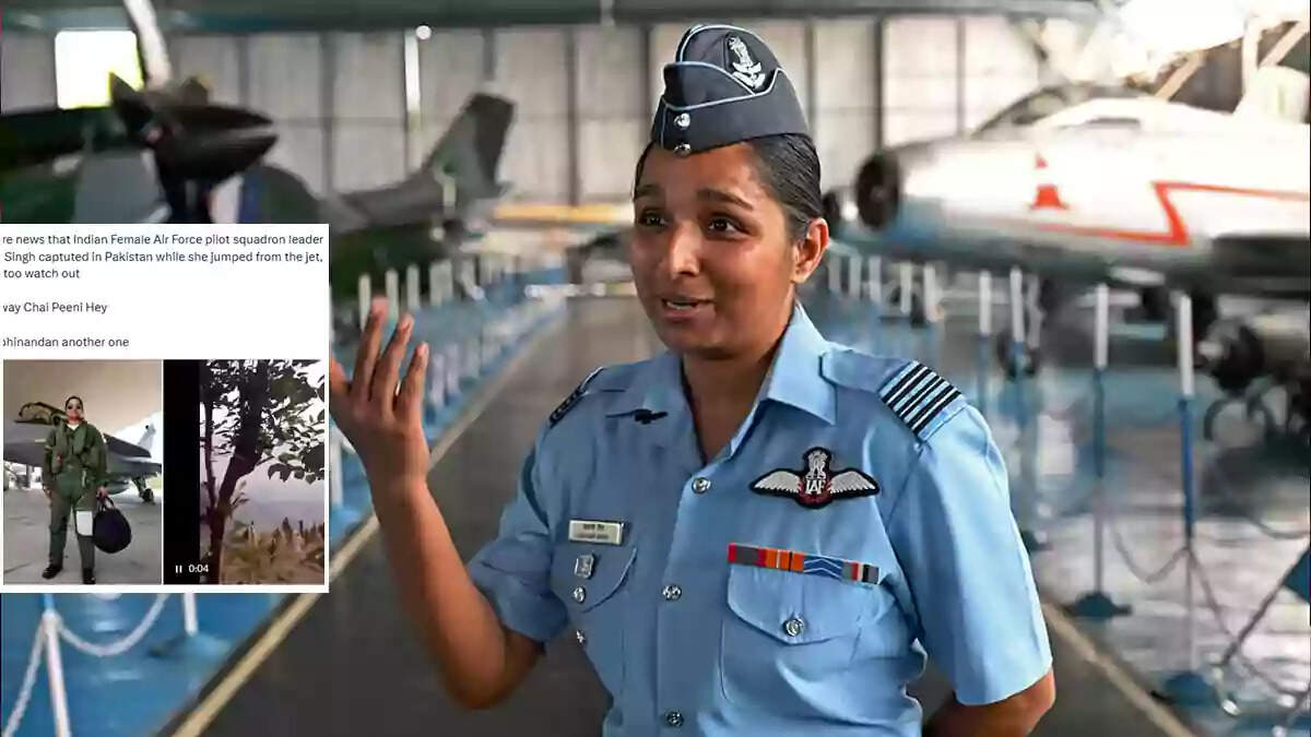 FACT CHECK... இந்திய பெண் விமானி பாகிஸ்தானில் கைது செய்யப்பட்டாரா?