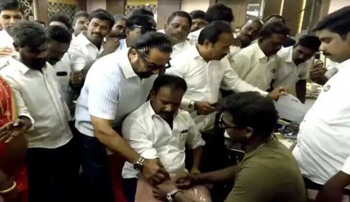 “நாட்டாமை குடும்பம்” எனப் பச்சை குத்தினால் என்னை ஈஸியா நேரடியா சந்திக்கலாம்” - நடிகர் சரத்குமார் புது யோசனை!