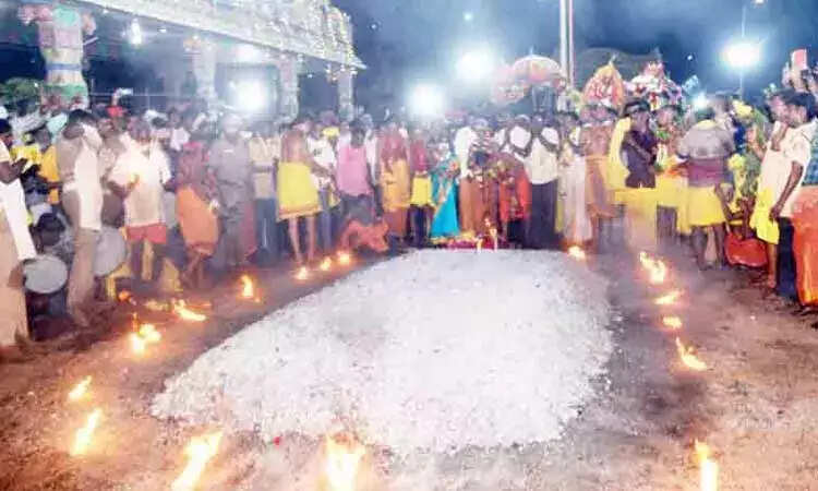 தீ மிதி விழா பண்ணாரி மாரியம்மன்