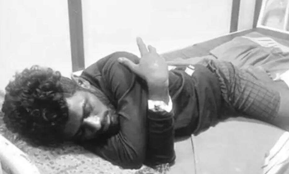 கோவில் நகைகளைக் கொள்ளையடித்த திருடன்... பாலத்தில் இருந்து குதித்ததால் மாவுக்கட்டு!