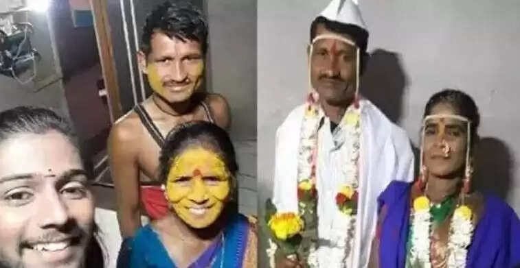 தாய்க்கு மறுமணம் செய்து அழகு பார்த்த இளைஞர்!! குவியும் பாராட்டுக்கள்!!