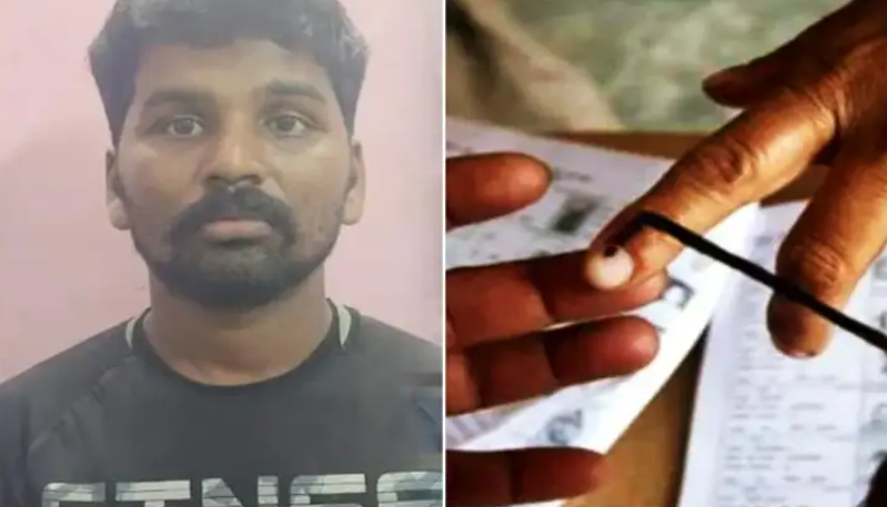 புதுச்சேரியில் கள்ள ஓட்டு போட்ட விழுப்புரம் வாலிபர்.. பூத் ஏஜென்ட்கள் பிடியில் சிக்கிய நிலையில் கைது!