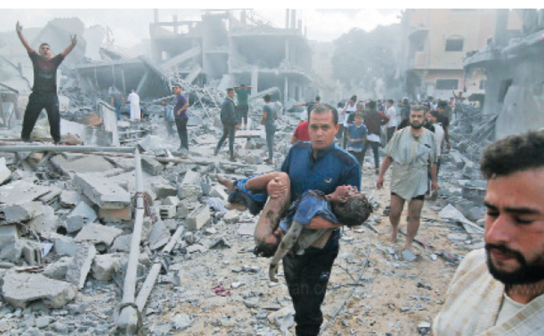 24வது நாளாக தொடரும் போர்... பலி எண்ணிக்கை 9,500யைக் கடந்தது!