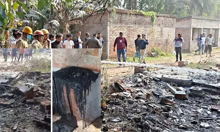 பட்டாசு ஆலை வெடித்து சிதறி 4 பேர் படுகாயம்!