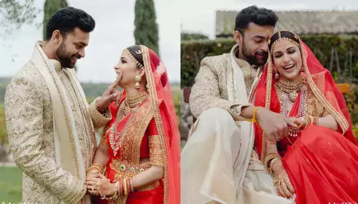 வைரலாகும் நடிகை லாவண்யாவின் திருமண புகைப்படங்கள்... குவியும் வாழ்த்துகள்!