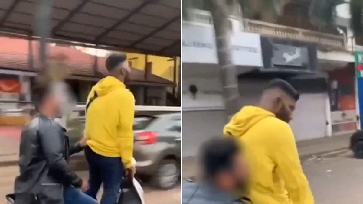 ஸ்கூட்டியில் மரண ஸ்டண்ட்... பகீர் வீடியோ!