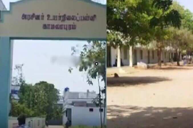 சேலத்தில் பரபரப்பு... மாணவர் கண்முன்னே ஆசிரியை வெட்டிக்கொலை!