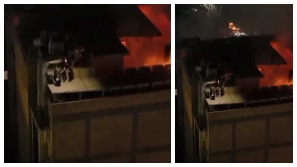 அதிர்ச்சி வீடியோ... ஈராக் ஷாப்பிங் மாலில் பயங்கர தீ விபத்து... பேர் பலி; பலர் படுகாயம்!