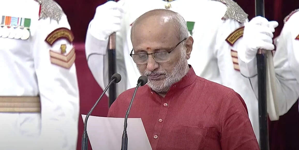 சி.பி. ராதாகிருஷ்ணன் குடியரசு துணைத் தலைவராக பதவியேற்பு!