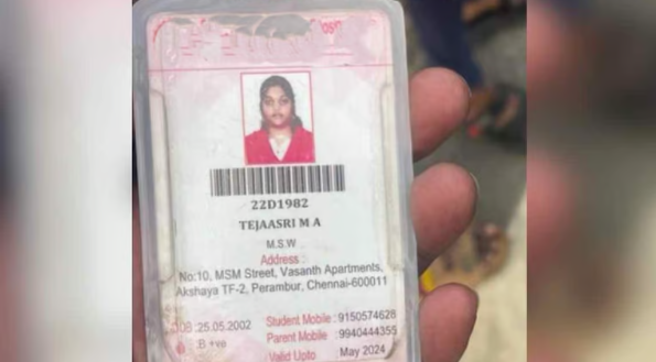 பேருந்து மோதி கல்லூரி மாணவி துடிதுடித்து மரணம்... தப்பியோடிய ஓட்டுநர்!