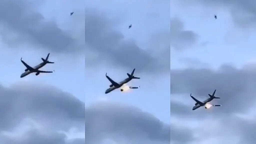 பகீர்... 36000 அடி உயரத்தில் பயணிகள் விமானத்தில் திடீர் தீவிபத்து!