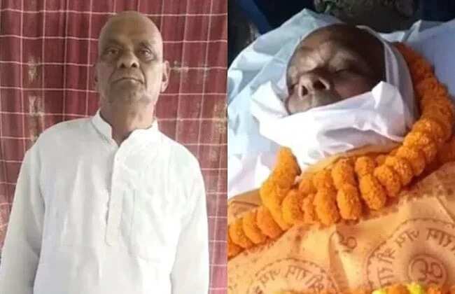 குடும்பத்தாரின் அன்பை சோதிக்க இறந்தது போல நடித்த ஓய்வுபெற்ற விமானப் படை வீரர்!