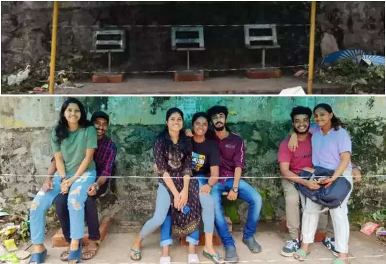 மாணவர்களின் மடியில் மாணவிகள்!! நூதனப் போராட்டம்!! அதிர வைக்கும் பிண்ணனி!!