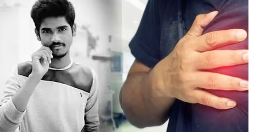 அதிர்ச்சி வீடியோ... நடனம் ஆடிய போது இளைஞர் மாரடைப்பால் பலி!! விநாயகர் சதுர்த்தி கொண்டாட்டத்தில் சோகம்!!