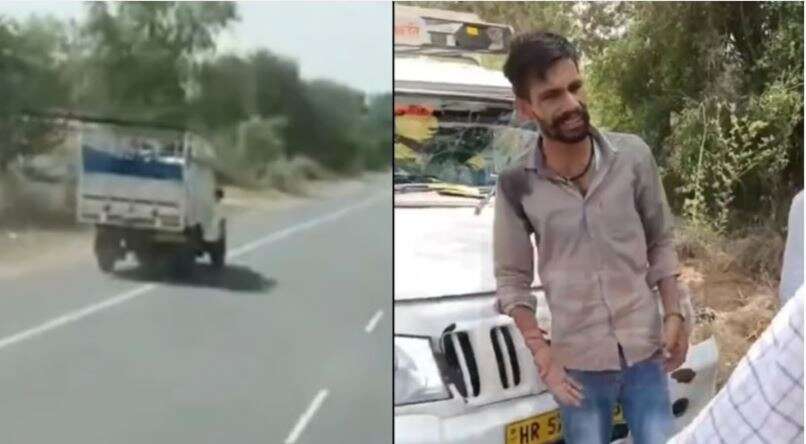 அதிர்ச்சி வீடியோ.. சைக்கிளில் சென்றவரை அடித்து தூக்கி 2 கி.மீ வரை இழுத்து சென்ற கொடூரம்!