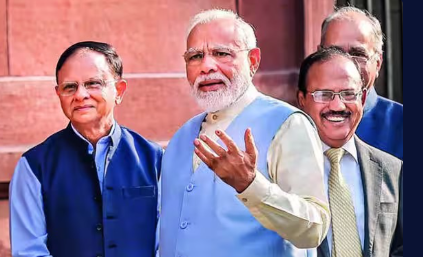 மீண்டும் மோடியுடன் பயணத்தை தொடங்கிய பி.கே மிஸ்ரா, அஜித் தோவல்!