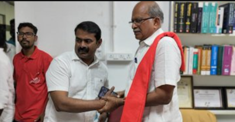 பொதுவாழ்வில் மக்களுக்காகவே அப்பழுக்கற்று வாழ்ந்த பெருந்தமிழர்... சீமான் தோழர் நல்லகண்ணுவுக்கு புகழஞ்சலி!