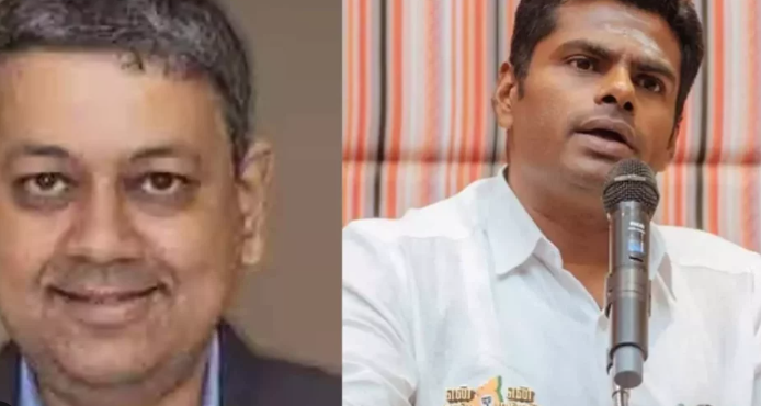 பிரபல எழுத்தாளர் பத்ரி சேஷாத்ரி திடீர் கைது!! வைரலாகும் அண்ணாமலை கண்டன ட்வீட்!!