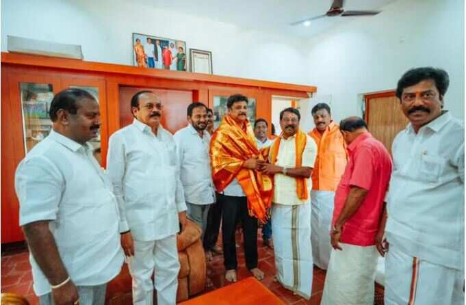 திமுக கூட்டணி அதிர்ச்சி... மதிமுக எம்.எல்.ஏ. சாத்தூர் ரகுராமன் பாஜகவில் இணைந்தார்!