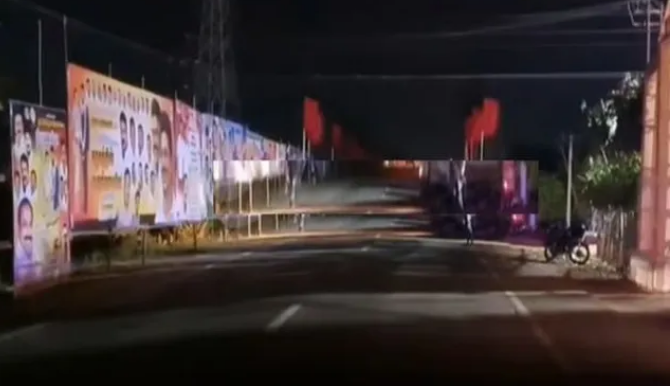 கட்சிக் கொடி அமைக்கும் போது மின்சாரம் தாக்கி 2 தொழிலாளர்கள் பலி!