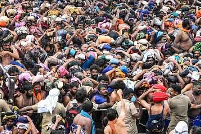 சபரிமலையில் அலைமோதும் பக்தர்கள் கூட்டம்: 3 நாட்களில் 2.25 லட்சம் பேர் தரிசனம்!