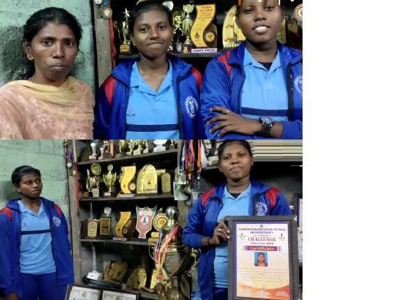 மகள்களுக்காக யோகா கற்ற தாய்.. ஏழ்மையிலும் பதக்கங்களை குவித்த சகோதரிகள்!