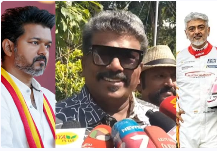 அஜித்துக்கு பத்ம பூஷன் விருது கொடுக்க காரணமே விஜய் தான்… பார்த்திபன் பரபரப்பு!