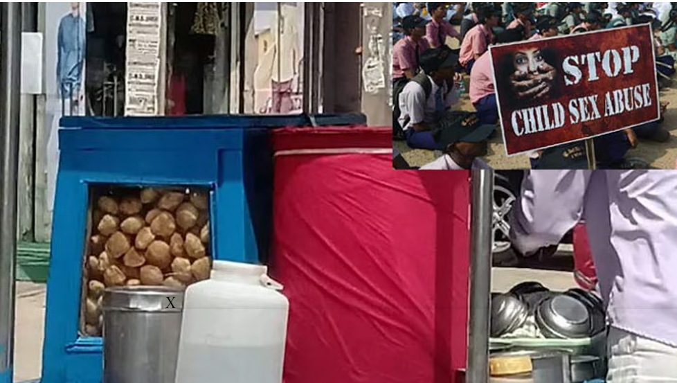வீட்டில் தனியாக இருந்த 12 வயது சிறுமியை பாலியல் வன்கொடுமை செய்த பானிபூரி வியாபாரி !