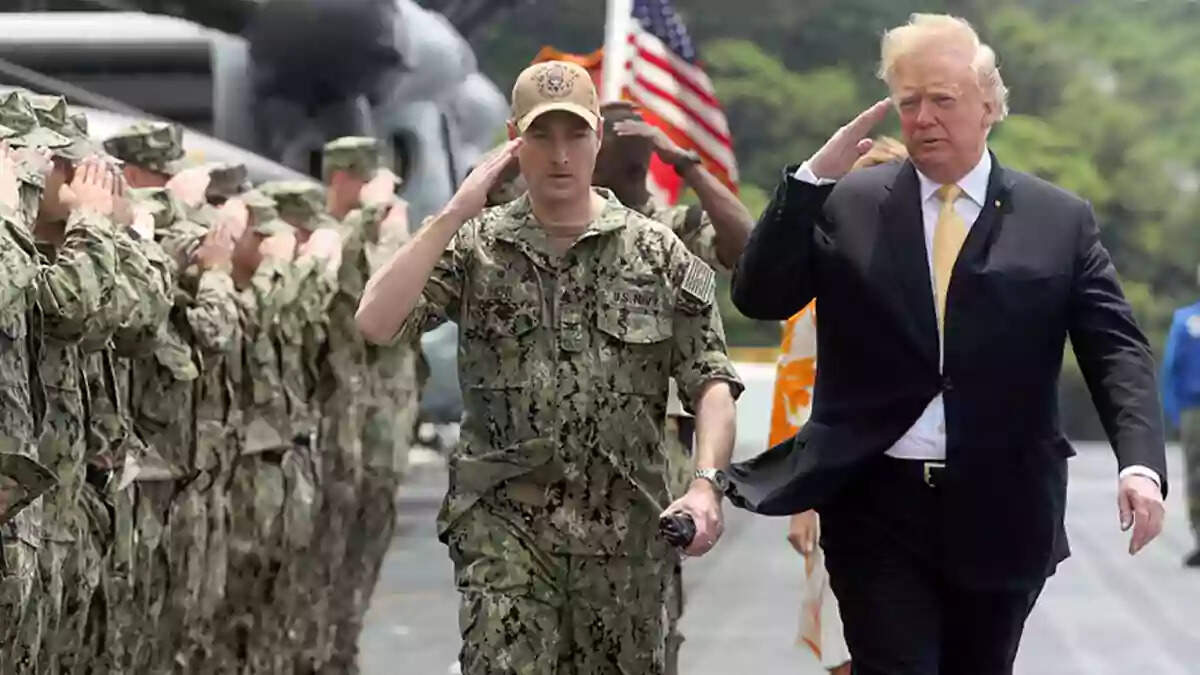 இனி அமெரிக்க பாதுகாப்புத் துறை ‘போர் துறை’ என அழைக்கப்படும்... அதிபர் ட்ரம்ப்பின் அடுத்த அதிரடி.!