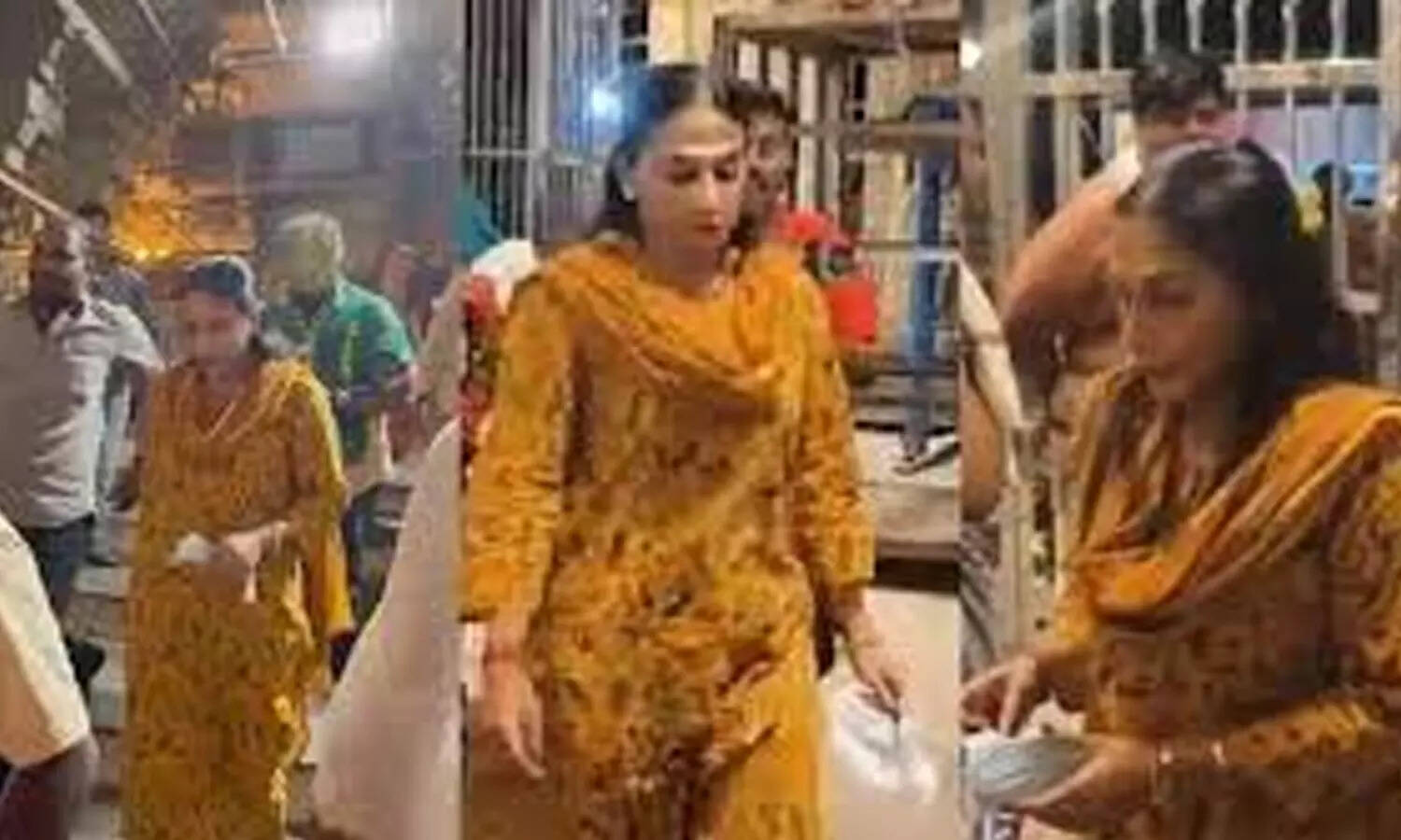 திருச்செந்தூர் கோவிலில் ஐஸ்வர்யா ரஜினி சுவாமி தரிசனம்.. மனமுருக பிரார்த்தனை!