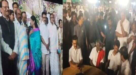 செல்வப்பெருந்தகை மகள் நிச்சயதார்த்த விழா - முதல்வர் ஸ்டாலின் நேரில் வாழ்த்து!