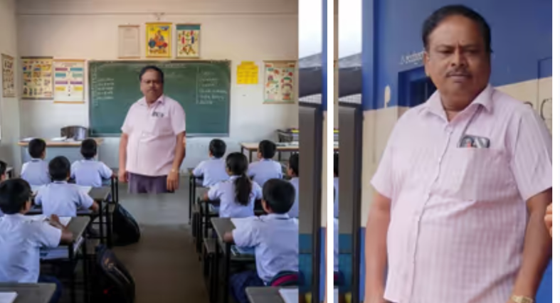 மாணவர்களை வெளியே அனுப்பி வகுப்பறையில் ஆசிரியர் தற்கொலை… பள்ளி வளாகத்தில் அதிர்ச்சி!