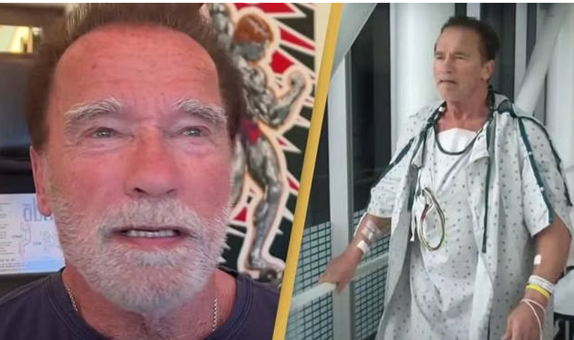 வீடியோ.. அர்னால்டுக்கு கையில் அறுவை சிகிச்சை... ரசிகர்கள் அதிர்ச்சி!!