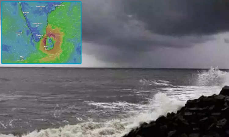 'டித்வா' புயல்... தூத்துக்குடி துறைமுகத்தில் 4ம் எண் எச்சரிக்கை கூண்டு ஏற்றம்!