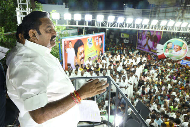 தமிழகத்தில் சட்டம் - ஒழுங்கு சீர்கெட்டு உள்ளது... எடப்பாடி பழனிசாமி பேச்சு