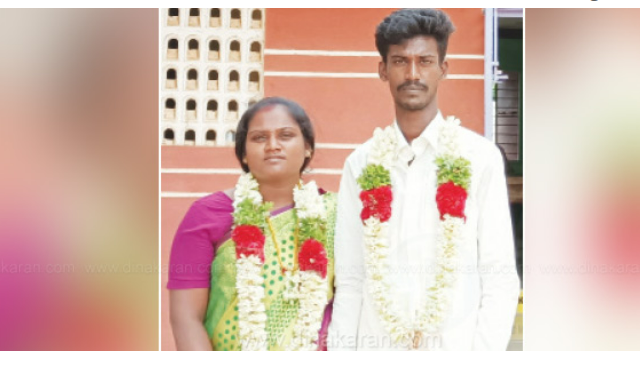 காவல் நிலையத்தில் பாதுகாப்பு கேட்டு தஞ்சம் அடைந்த காதல் ஜோடி!!