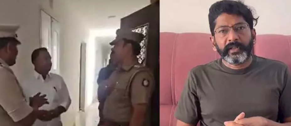 பிரபல யூடியூபர் சவுக்கு சங்கர் கைது... மிரட்டல் வழக்கில் அதிரடி நடவடிக்கை!