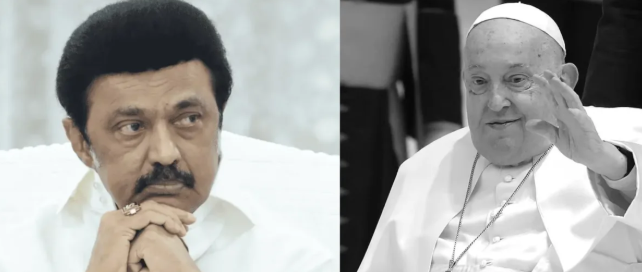 பிறர் துன்பத்தை தம் துன்பம் போல் எண்ணி இரக்க குணத்துடன் செயல்பட்டவர் ... போப் பிரான்சிஸ் மறைவுக்கு முதல்வர் இரங்கல்!