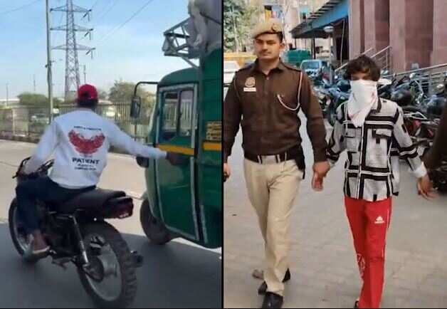 ஆபத்தான முறையில் 'ரீல்ஸ்' வீடியோ - ஓடும் வாகனங்களின் கதவுகளைத் திறந்த வாலிபர் கைது!