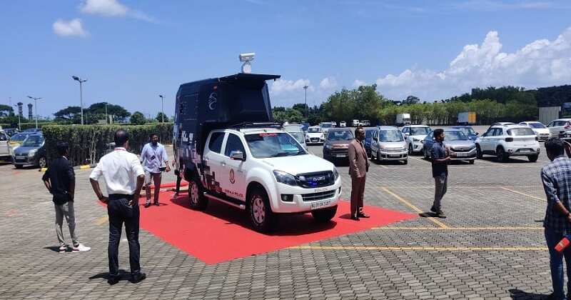 ட்ரோன்களை அழிக்கும் புதிய வாகனம்! இந்தியாவில் முதன்முறையாக அறிமுகம்!