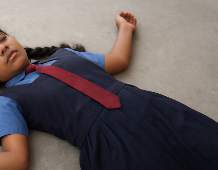 பள்ளிக்குச் செல்லும் முன் சோகம்… மயங்கி விழுந்த 9ம் வகுப்பு மாணவி பலி