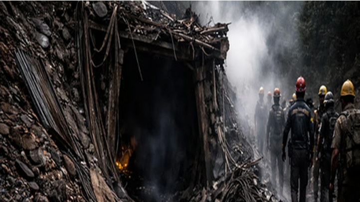 சுரங்க விபத்தில் பலி எண்ணிக்கை 27 ஆக உயர்வு!