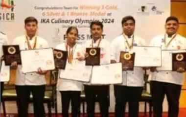 சமையல் ஒலிம்பிக் போட்டி.. 124 வருடங்களுக்கு பிறகு இந்தியாவிற்கு தங்க பதக்கம்.. அசத்திய சென்னை மாணவர்கள்..!